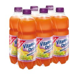 Gut & Günstig Vitamin-Drink Multivitamin 6x0,5l...
