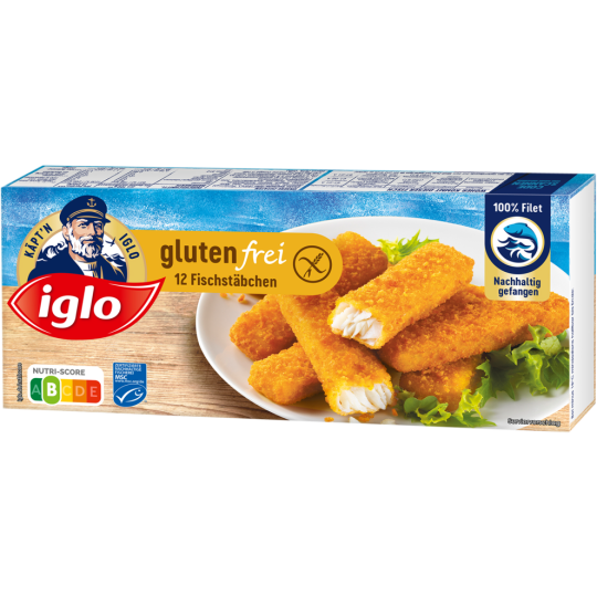 Iglo Fischstäbchen glutenfrei 360g