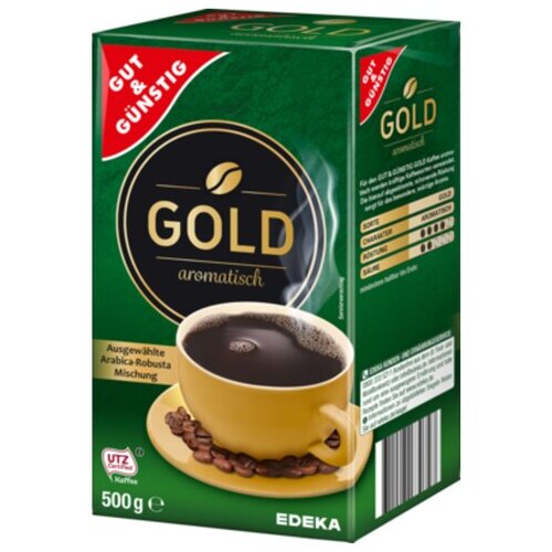 Gut & Günstig Röstkaffee Gold HVP 500g