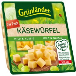Grünländer Würfel Mild&Nussig 48%...