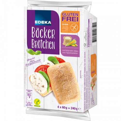 EDEKA Bäckerbrötchen glutenfrei 240g
