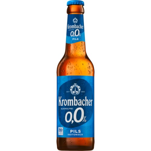 Krombacher Pilsener Alkoholfrei 0,33l MW
