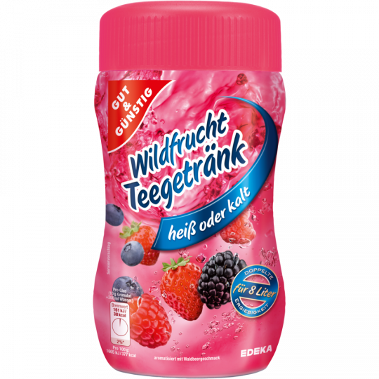 Gut & Günstig Wildfrucht Teegetränk Dose 400g