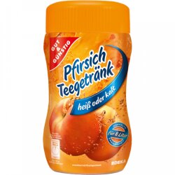 Gut & Günstig Pfirsich Teegetränk Dose 400g
