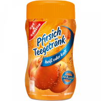 Gut & Günstig Pfirsich Teegetränk Dose 400g