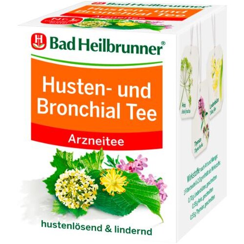 Bad Heilbrunner Husten- und Bronchialtee 8er