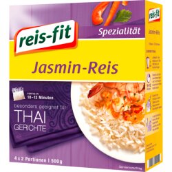 Reis-fit Thai-Jasmin Reis Kochbeutel 500 g