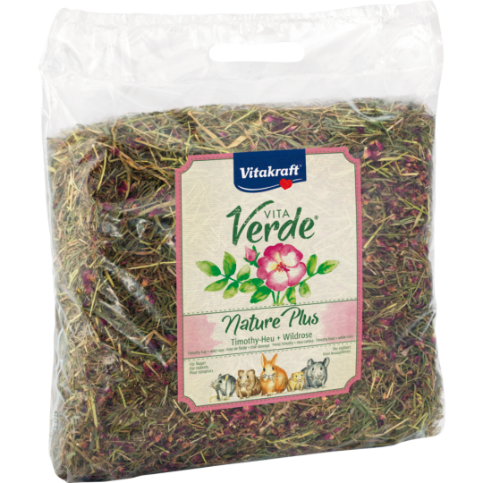 Vitakraft Vita Verde Heu mit Wildrosen 500g