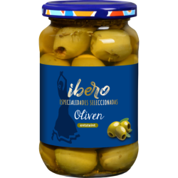 Ibero grüne Oliven entsteint 330 g