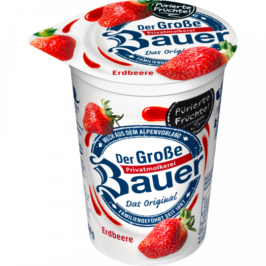 Bauer Fruchtjoghurt Erdbeere 250g