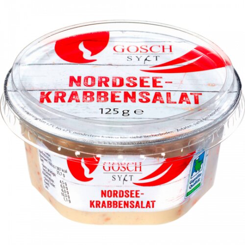 Gosch Nordseekrabbensalat 125 g