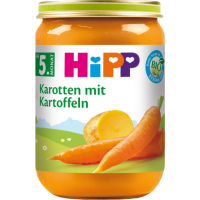 Bio Hipp Gemüse Frühkarotten mit Kartoffeln...