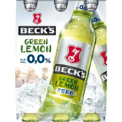 Becks Green Lemon Zero 6x0,33l