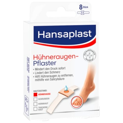 Hansaplast Hühneraugen-Pflaster 8St