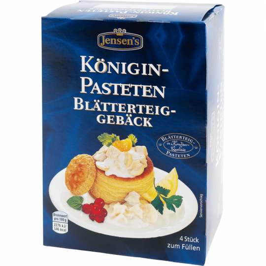 Jensens Königinpasteten 4ST 100g