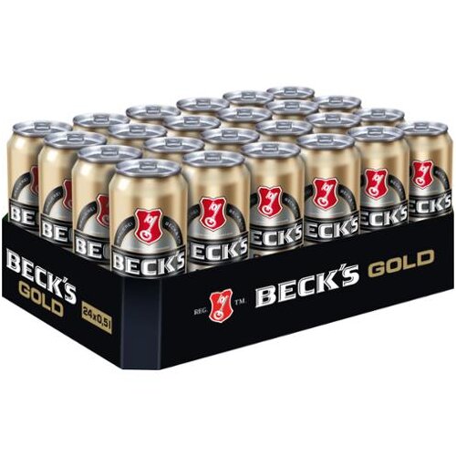 Becks Gold 24x0,5l Dosen