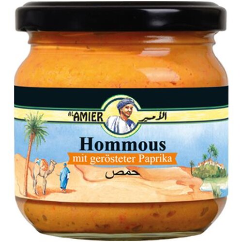 Al Amier Hommous geräucherte Paprika 180 g