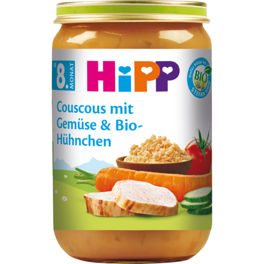 Bio Hipp Cousc./Gem/Huhn220g