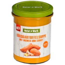 Natur Werk Süßkartoffel Suppe Ingwer 400 g