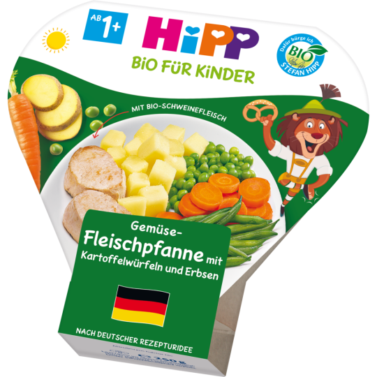 Bio Hipp Gemüse-Fleischpf.250g
