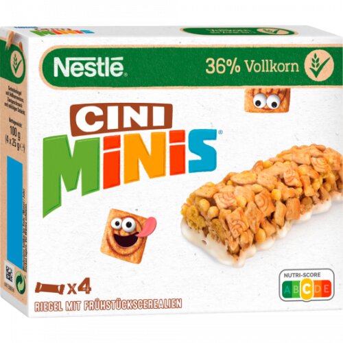 Nestle Cini-Minis Cereal Riegel 100 g