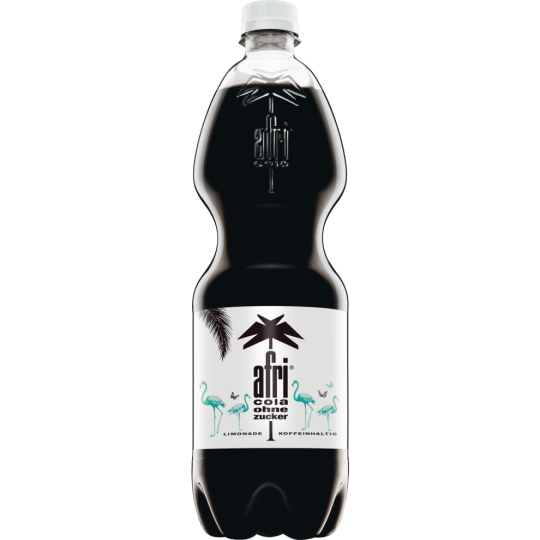 Afri Cola ohne Zucker 1 l Flasche