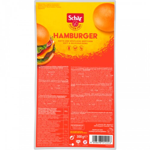 Schär Hamburger Brötch.300g