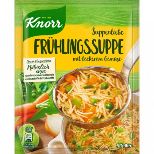 Knorr Suppenliebe Frühling für 0,75l 62g