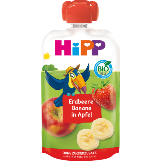 Bio Hipp Erb.-Ban.-Apfel 100g