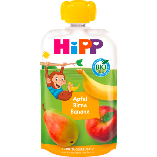 Bio Hipp Apfel-Birne-Ban.100g