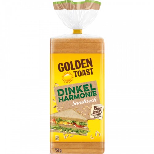 Golden Toast Dinkel Sandwich 750 g