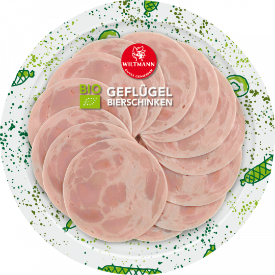 Wiltmann Bio-Geflügel Bierschinken 80g