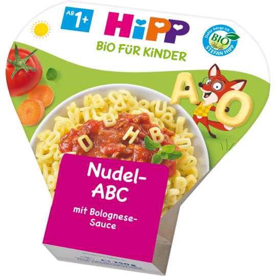 Bio Hipp Nudel ABC m.Bolo.250g