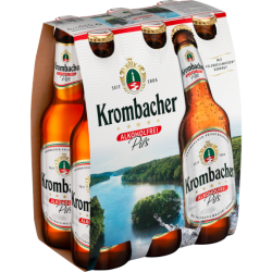 Krombacher Pils alkoholfrei 6x0,33l Träger