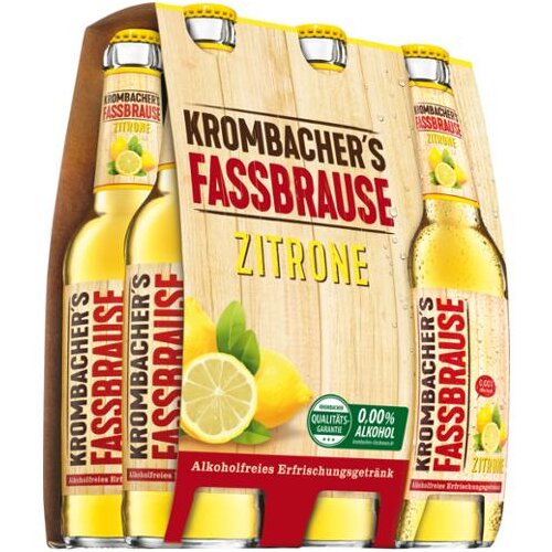Krombachers Fassbrause Zitrone 0,33l