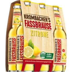 Krombachers Fassbrause Zitrone 6x 0,33l