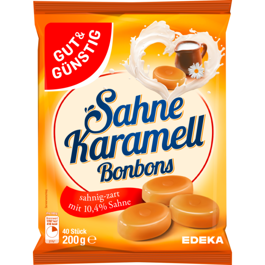 G&G Sahne Karamellbonbons 200g
