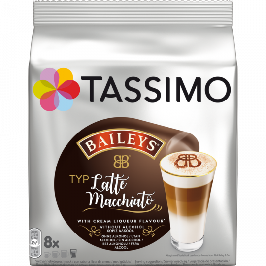 Tassimo Latte Mac.Baileys 264g