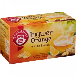 Teekanne Ingwer-Orange 32,4 g