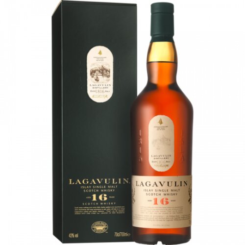 Lagavulin Islay Single Malt Scotch Whisky 16 Years Old in Geschenkpackung 0,7l