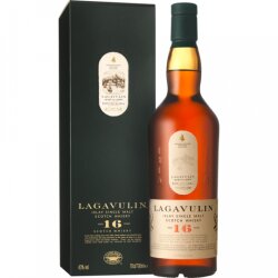 Lagavulin Islay Single Malt Scotch Whisky 16 Years Old in...
