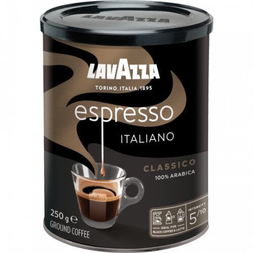 Lavazza Caffe Espresso 100% Arabica gemahlen 250g