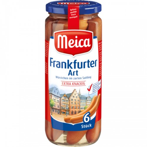 Meica Frankfurter-Würstchen 6er extra knackig 540g