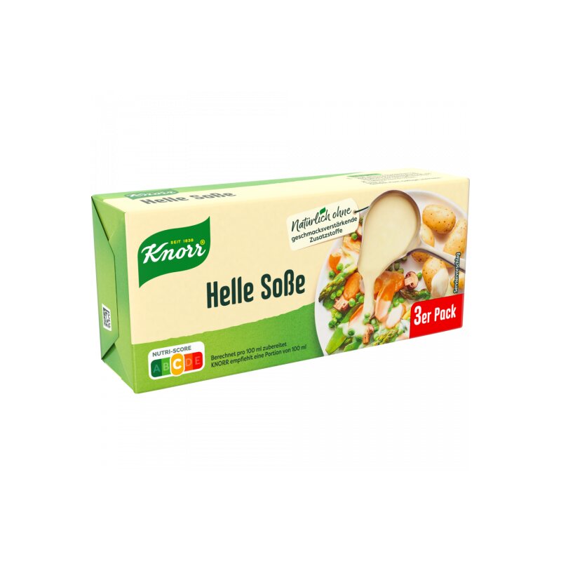 Knorr Helle Soße f.3x250ml84g, 2,29