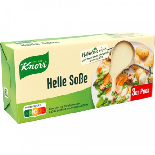 Knorr Helle Soße für 3 x 250 ml 84 g