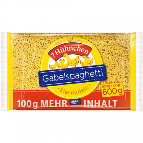 Birkel 7-Hühnchen Gabelspaghetti 600 g