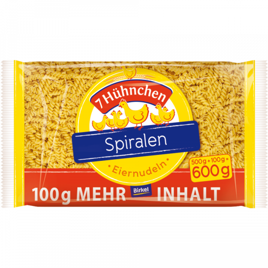 Birkel 7-Hühnchen Spiralen 600 g