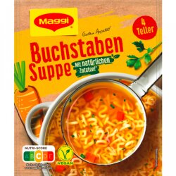 Maggi GAP Buchstab.Suppe f.1l