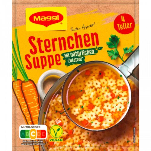 Maggi Guten Appetit Sternchen Suppe für 1 l