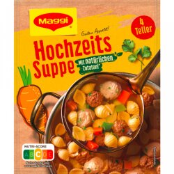 Maggi Guten Appetit Hochzeits Suppe für 1 l